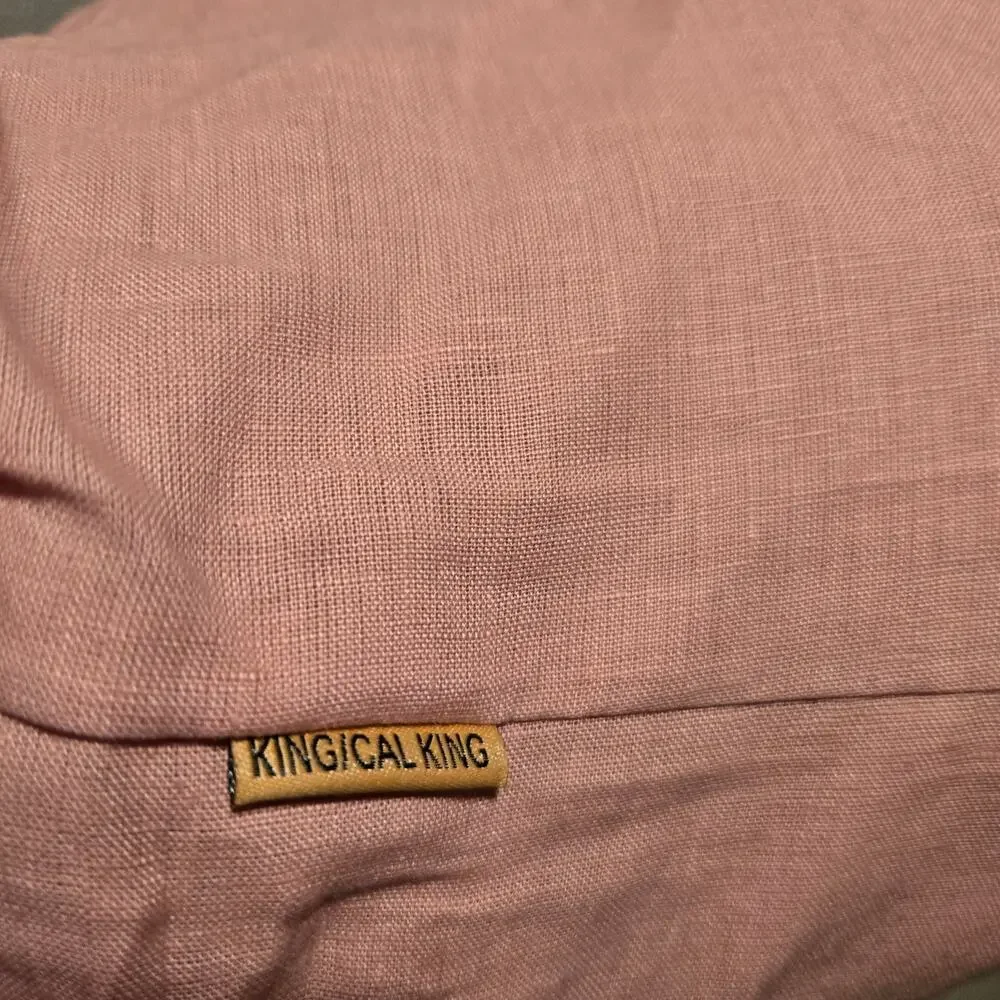 New Quince 100% European Flax Linen Duvet Cover King Cal King Desert Sunset